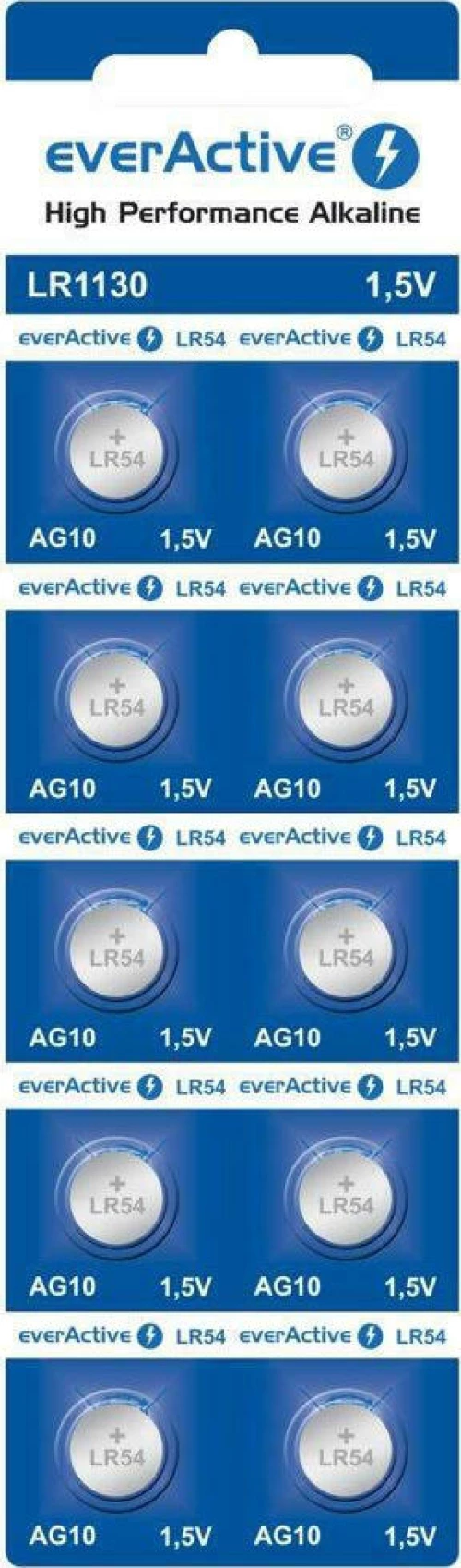 everActive AG10 LR1130 LR54 (10τμχ)