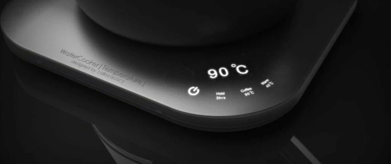 Allocacoc WaterCooker Black Βραστήρας 1.3lt 1200W