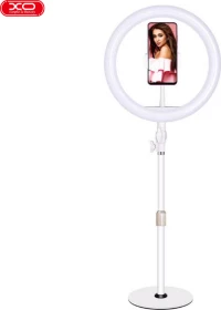 Ring Light XO L03 LED 26cm 3200-5600K με Επιτραπέζια Βάση White