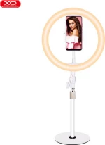 Ring Light XO L03 LED 26cm 3200-5600K με Επιτραπέζια Βάση White