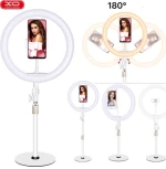 Ring Light XO L03 LED 26cm 3200-5600K με Επιτραπέζια Βάση White