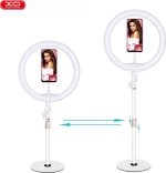 Ring Light XO L03 LED 26cm 3200-5600K με Επιτραπέζια Βάση White
