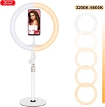 Ring Light XO L03 LED 26cm 3200-5600K με Επιτραπέζια Βάση White