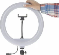 Επαγγελματικό Φωτογραφικό Δαχτυλίδι Ring Light 30cm με τηλεχειριστήριο και βάση κινητού, YQ-320A