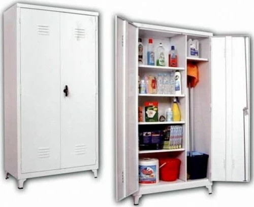 Δίφυλλη Ντουλάπα LTS 4 Μεταλλική 80x42x175cm