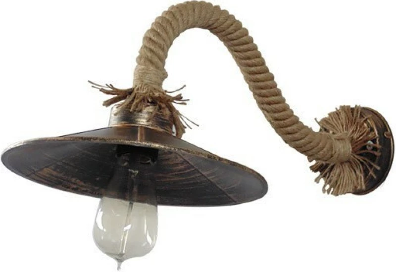 Heronia UT-150AP Rope Φωτιστικό Τοίχου Λευκό