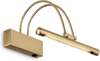 Ideal Lux Bow Ottone AP36 Φωτιστικό Τοίχου Χρυσό