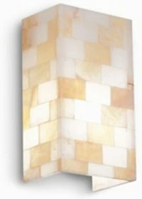Ideal Lux Scacchi AP2 Φωτιστικό Τοίχου Μελί