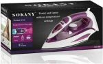 Σίδερο Ατμού Sokany 2400W (Μωβ) [Lx-288-Pr]