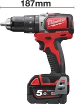 Milwaukee M18 BLPD-502C Κρουστικό Δραπανοκατσάβιδο Μπαταρίας 18V 2x5Ah