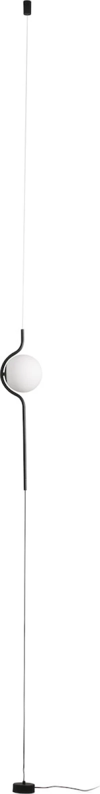 Faro Barcelona Le Vita Φωτιστικό Δαπέδου Μαύρο με Ύψος 58cm