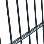 vidaXL Πόρτα Περίφραξης Γκρι Ανθρακί 210x106cm 141744