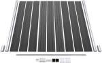 vidaXL Πάνελ Περίφραξης Μαύρο 186x180cm 148972