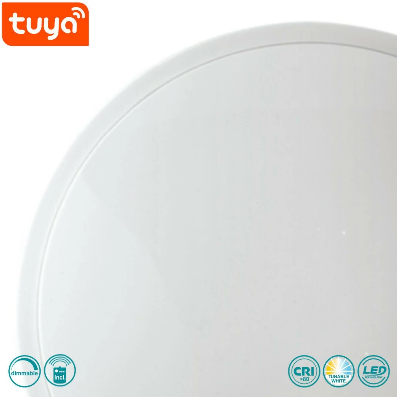 Fan Europe Ego-PL40-INT Πλαφονιέρα Οροφής Λευκή από Πλαστικό