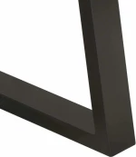 Τραπεζάκι Σαλονιού Live Edge Τετράγωνο Γκρι 60x60x40cm