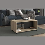 Τραπεζάκι Σαλονιού Pico Ορθογώνιο Grey Oak 92x50.5x41.5cm