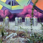 Flame Paint Σπρέι Βαφής Ακρυλικό FB Traffic Purple 400ml