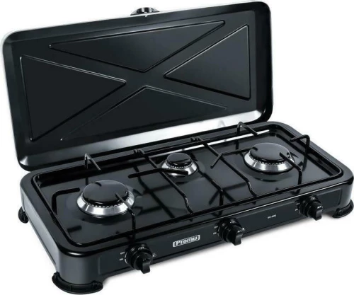 Gas Cooker Promis Kg300 Black Without Reducer