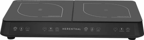 Herenthal Διπλή Επαγωγική Εστία 2000 + 1400W Ht-Dip-2800.405.2