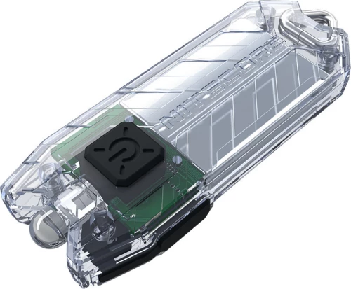 NiteCore Φακός Μπρελόκ Επαναφορτιζόμενος Led 45lm Tube TUBE-TRANSPARENT