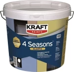 Kraft 4 Seasons Elastic Λευκό 10lt