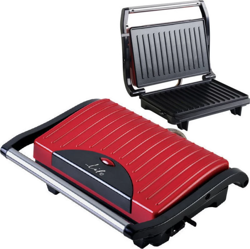 Life Scarlet STG-101 Τοστιέρα για 2 Τοστ 700W Red