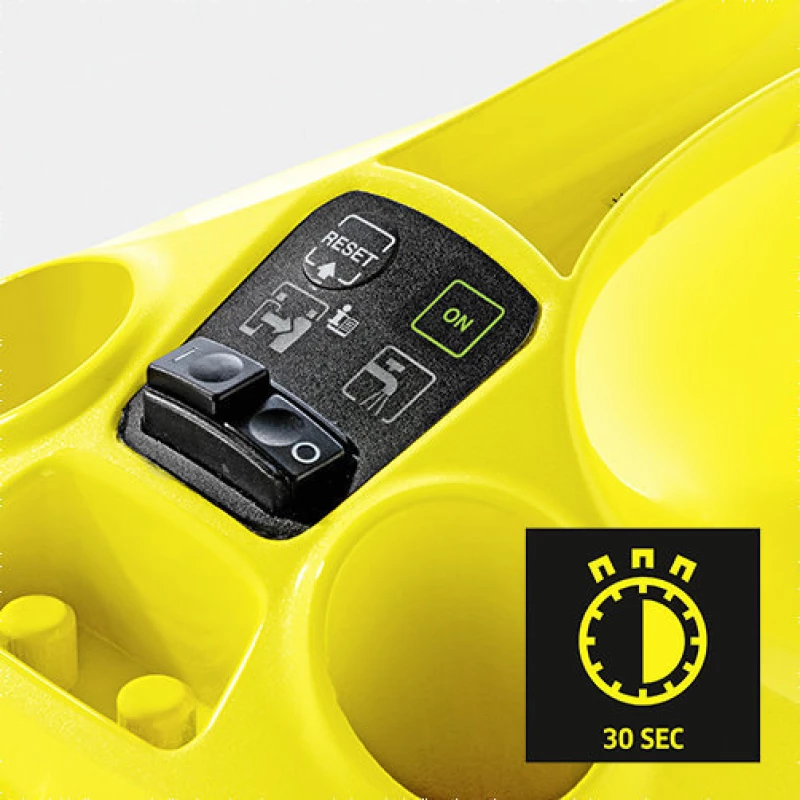 Karcher SC 3 Easy Fix Ατμοκαθαριστής Πίεσης 3.5bar με Ρόδες και Κοντάρι
