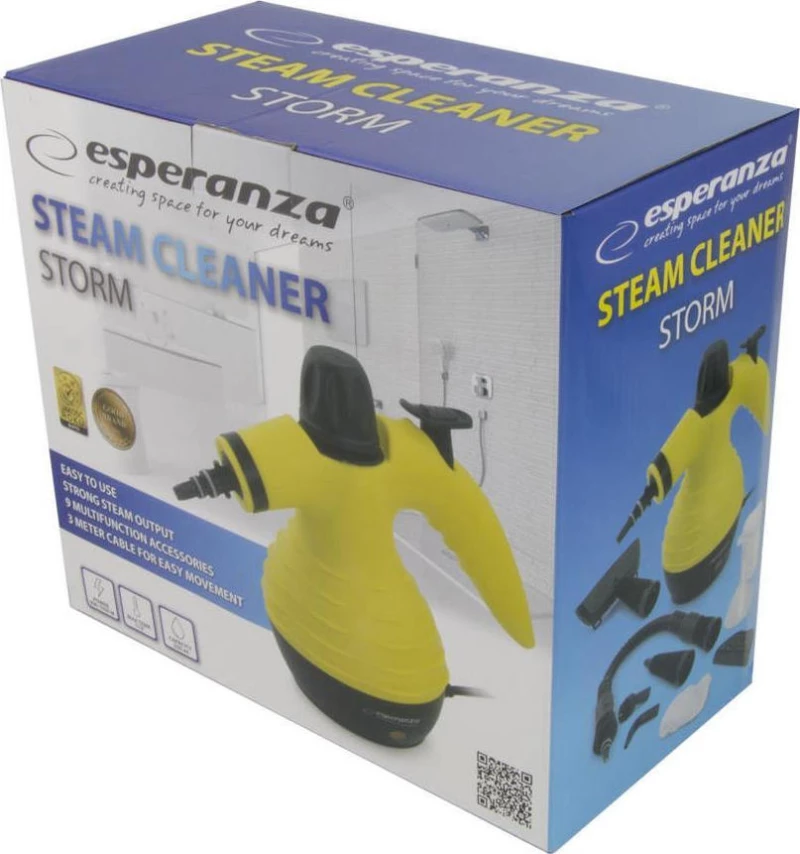 Esperanza EHS001 Ατμοκαθαριστής Χειρός Πίεσης 3bar