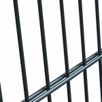 vidaXL Πόρτα Περίφραξης Ανθρακί 150x103cm 142026
