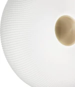 Ideal Lux Arizona Πλαφονιέρα Οροφής Χρυσή από Γυαλί