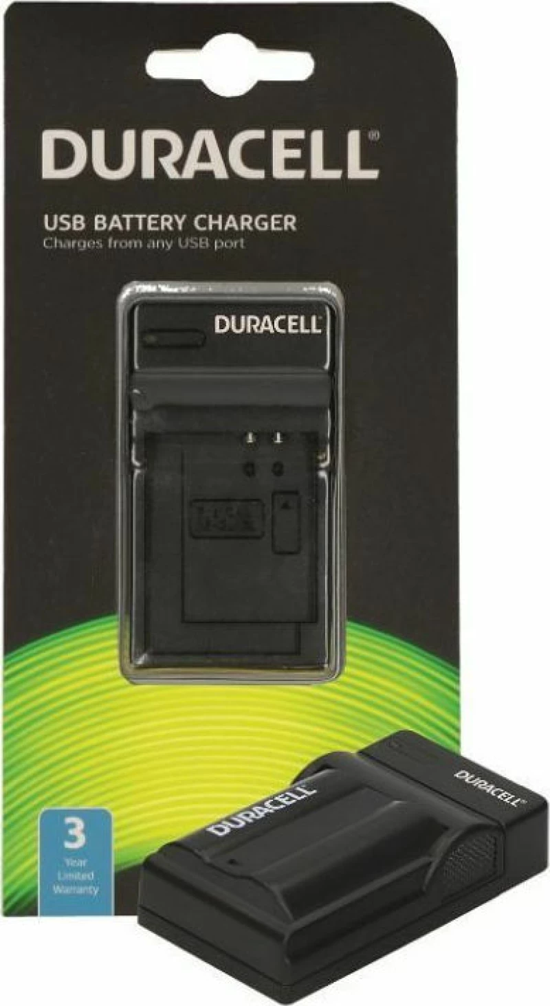Duracell Charger With Usb Cable For Drnel15/En-El15