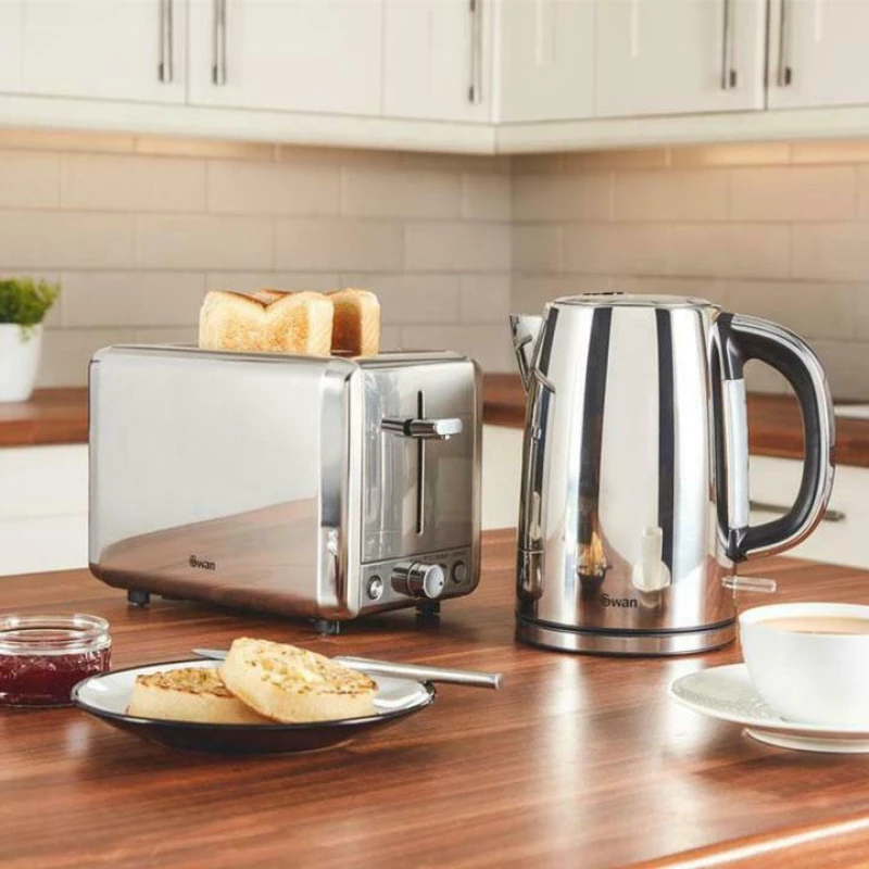 Swan Classic 2 Slice Toaster - Ασημί