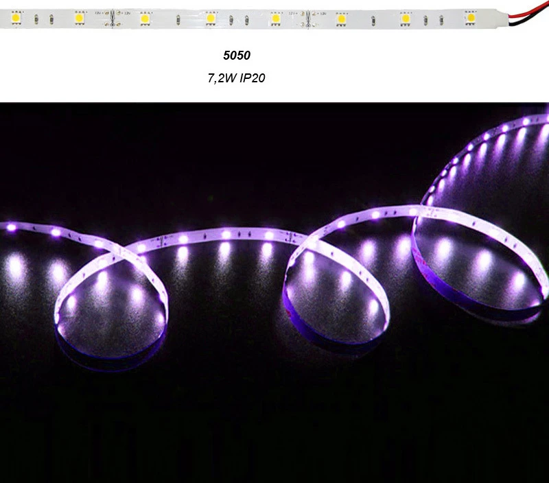 Ταινία LED RGB 5m SMD5050 12V Adeleq
