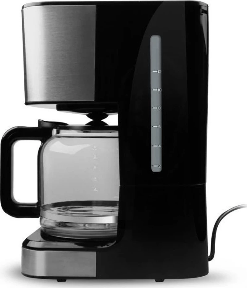 Life CM-200 Προγραμματιζόμενη Καφετιέρα Φίλτρου 950W Silver