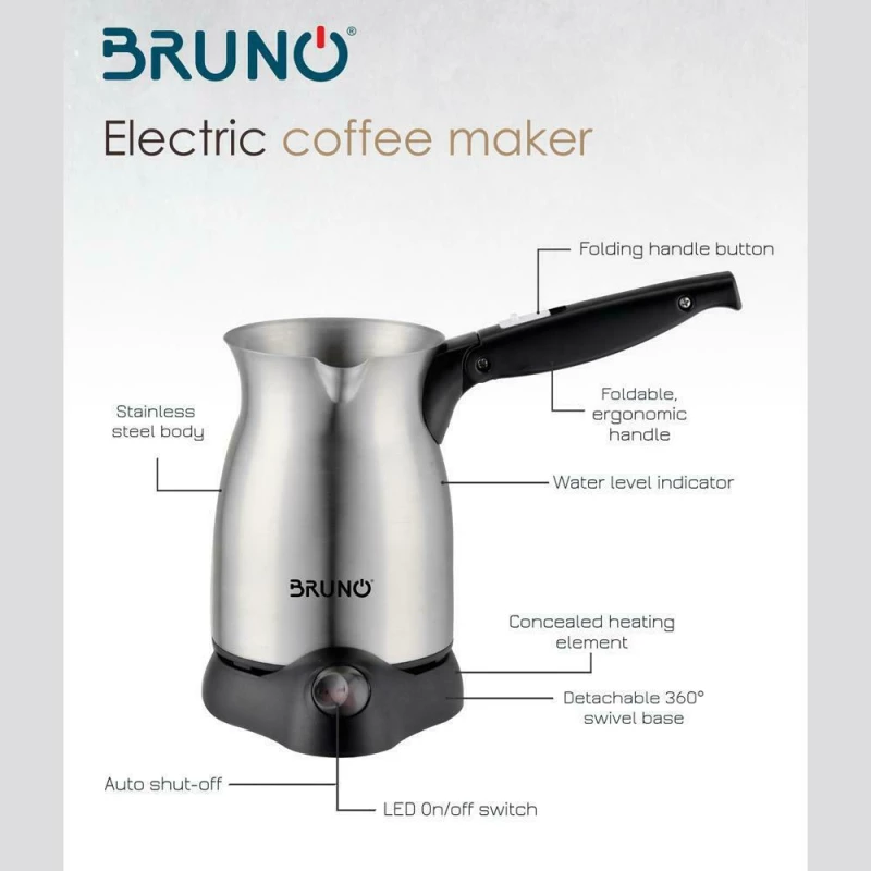 Bruno Brn-0041 800W 300Ml Ηλεκτρικό Μπρίκι