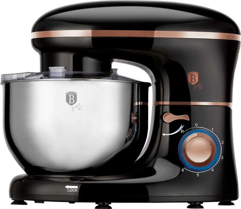 Berlinger Haus BH-9042 Κουζινομηχανή 1400W με Ανοξείδωτο Κάδο 6lt