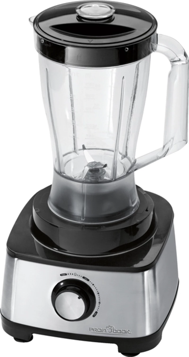 Proficook Pc-Km 1063 Επεξεργαστής Τροφίμων 1,75 L Μαύρος (Μαύρο), Ανοξείδωτο Ατσάλι 1200 W