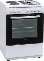 Finlux Κουζίνα Αερίου 65lt με Εστίες Μικτές FXC 622M