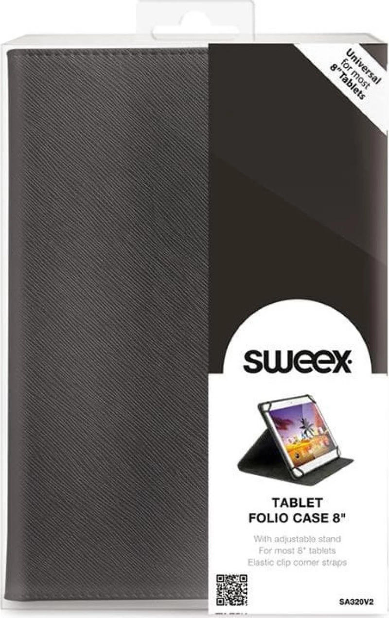 Sweex Flip Cover Μαύρο (Universal 8")