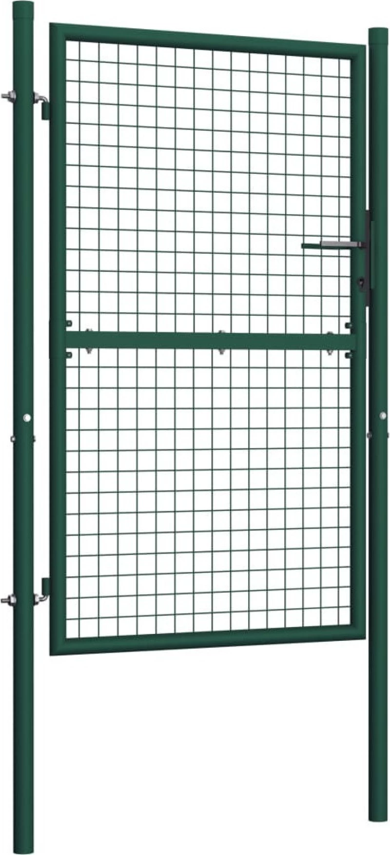vidaXL Πόρτα Περίφραξης Πράσινη 175x100cm 145735
