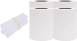 vidaXL Περίφραξη Προστατευτική Λευκή από PVC 4τμχ. 19x3500cm 147860