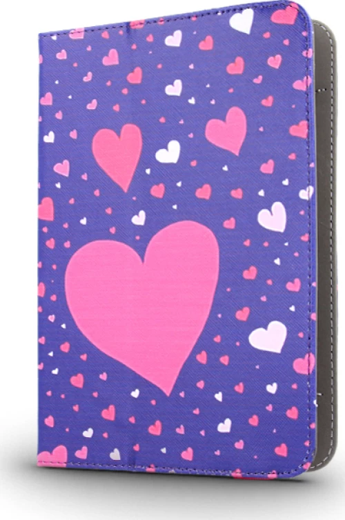 Hearts Flip Cover (Universal 7-8")
