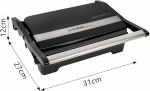 First Austria FA-5343-3 Τοστιέρα Γκριλιέρα για 2 Τοστ 1200W