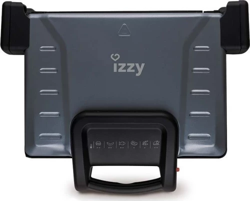 Izzy Greek Grill Τοστιέρα Γκριλιέρα με Αποσπώμενες Πλάκες για 4 Τοστ 2100W