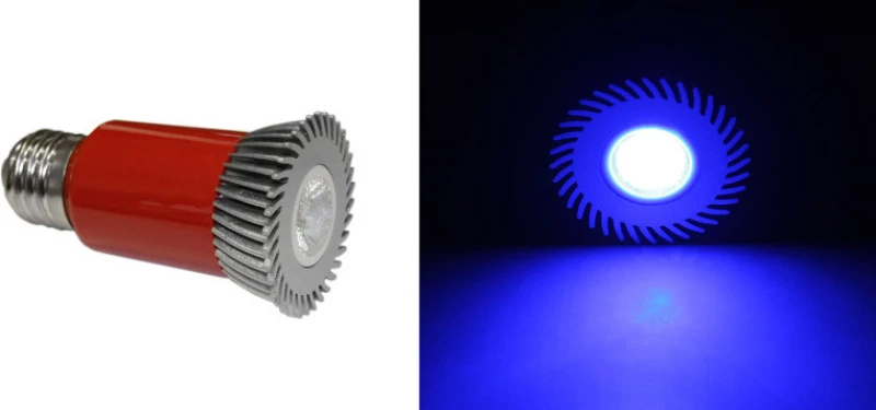 Adeleq Λάμπα LED για Ντουί E27 Μπλε 270lm