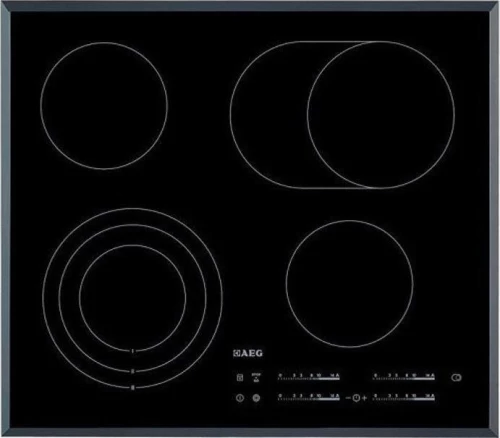 Εστία Αυτόνομη Κεραμική Aeg HK654070FB Black