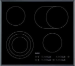 Εστία Αυτόνομη Κεραμική Aeg HK654070FB Black