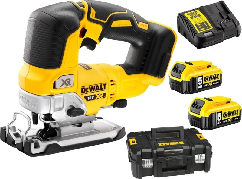 Dewalt Σέγα DCS334P2 18V 2x5Ah