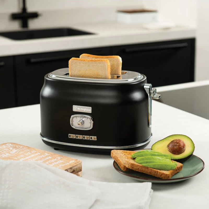 Φρυγανιέρα 2 Θέσεων 815 W Χρώματος Μαύρο Westinghouse Wkttb857Bk