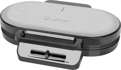 Clatronic 263934 συσκευή για βάφλες 2 βάφλα (-ες) Γκρι 1200 W
